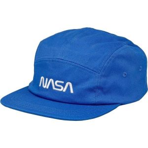 K1X x NASA Czapka Sportswear - unisex, oddychająca i trwała. Niebieskie czapki K1X, bez wzorów. Za 148,99 zł.