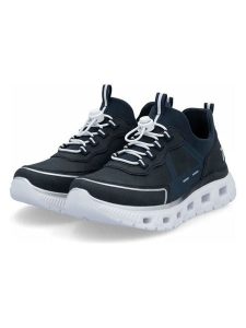 Rieker Sneakersy w kolorze granatowym rozmiar: 41. Niebieskie trampki Rieker, bez wzorów, bez zapięcia. Za 172,89 zł.