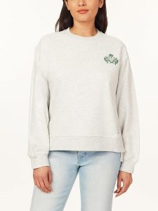 Scotch & Soda Bluza w kolorze jasnoszarym rozmiar: S. Szare bluzy Scotch & Soda, s, bez wzorów, z bawełny, bez kaptura. Za 193,24 zł.