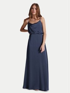 Hey Kyla Sukienka wieczorowa 5AI074HK Granatowy Regular Fit. Niebieskie sukienki Hey Kyla, bez wzorów, z syntetyku, wizytowe, bez kołnierzyka, bez ramiączek. Za 669,99 zł.