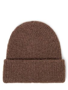 Marie Lund Czapka Kobiety Sztuczne włókno brązowy, ONE SIZE. Brązowe czapki Marie Lund, bez wzorów, z włókna. Za 149,95 zł.