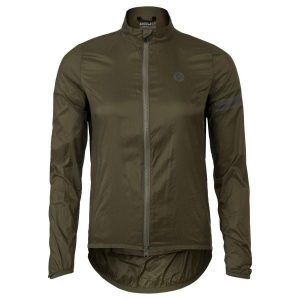 Wind Jacket II Essential Women. Zielone kurtki AGU, bez wzorów, z materiału, bez kaptura. Za 255,55 zł.