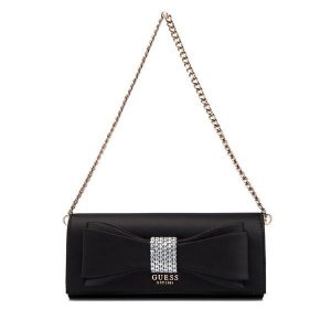 Torebka Guess. Czarne torebki klasyczne Guess, z aplikacjami, bez dodatków. Za 679,99 zł.