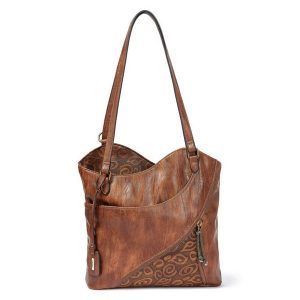 RIEKER H1025-22 brown, torebka, plecak damski. Brązowe plecaki Rieker. Za 249,90 zł.