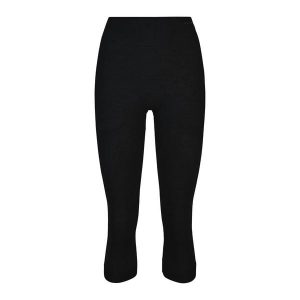 Damskie legginsy Falke Wool-Tech Light. Czarne legginsy Falke, bez wzorów, z dzianiny. Za 399,95 zł.