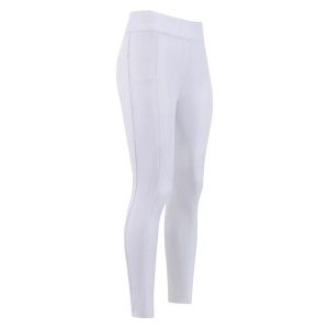 Damskie legginsy jeździeckie z pełną przyczepnością Imperial Riding Basic. Zielone legginsy IMPERIAL RIDING, bez wzorów, z podwyższonym stanem. Za 245,00 zł.