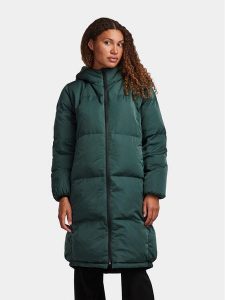 YAS Płaszcz zimowy 26031874 Zielony Regular Fit. Zielone kurtki YAS, na zimę, xl, bez wzorów, z syntetyku, bez kaptura. Za 629,99 zł.