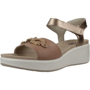 Sandały IMAC 758460I Złoty. Żółte buty trekkingowe Imac, ze skóry, bez zapięcia. Za 281,99 zł.