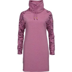 Sukienka/bluza damska LOAP Ebnera, różowa, L. Czerwone sukienki YOA, l, bez wzorów, z bawełny, sportowe, bez kołnierzyka, bez ramiączek, sportowe. Za 235,99 zł.