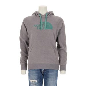 Second life - Bluza damska z kapturem TNF Grey - Jak nowy. Szare bluzy The North Face, bez wzorów, z kapturem. Za 127,76 zł.