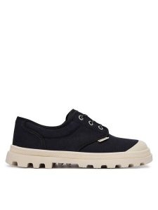 Palladium Trampki Dunelite Ox Cush 94661-008-M Czarny. Czarne trampki Palladium, bez wzorów, z materiału, bez zapięcia. Za 379,99 zł.
