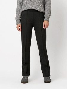 Toni Spodnie w kolorze antracytowym rozmiar: 44. Czarne spodnie z wysokim stanem Toni, bez wzorów, z materiału, z podwyższonym stanem. Za 173,99 zł.