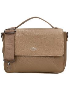 Charm Torebka "Mulberry street" w kolorze jasnobrązowym - 25,5 x 19 x 9 cm rozmiar: onesize. Brązowe torebki klasyczne Charm, bez wzorów, z materiału, przez ramię, bez dodatków. Za 108,99 zł.