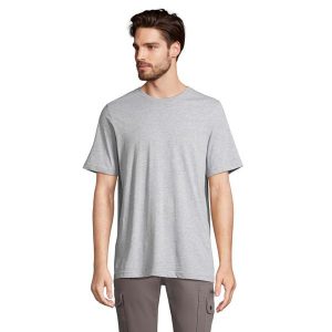Koszulka Z Okrągłym Dekoltem Unisex Dla Dorosłych Tuner Melange. Szare bluzki SOL'S, xl, bez wzorów, sportowe, bez kołnierzyka, bez ramiączek. Za 75,99 zł.