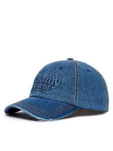 Tommy Jeans Czapka z daszkiem Tjw Cool Cap AW0AW18094 Niebieski. Niebieskie czapki Tommy Jeans, bez wzorów, z bawełny. Za 148,99 zł.