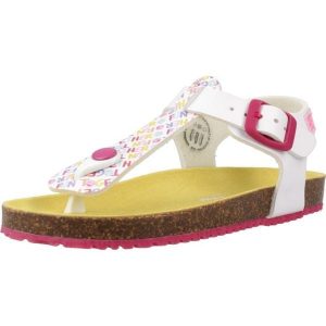 Sandały AGATHA RUIZ DE LA PRADA 242944A Biały. Białe sandały Agatha Ruiz de la Prada, bez wzorów, z syntetyku, bez obcasa, bez zapięcia. Za 178,47 zł.