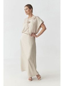 TATUUM Spódnica w kolorze kremowym rozmiar: 34. Brązowe spódnice Tatuum, na co dzień, bez wzorów, maxi. Za 109,78 zł.