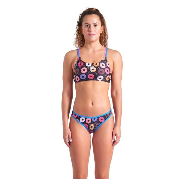 Strój Kąpielowy Damski Arena Donuts Bikini Bandeau. Czerwone bikini Arena, bez wzorów. Za 259,99 zł.