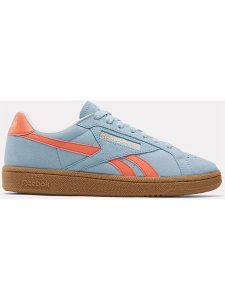 Reebok Skórzane sneakersy "Club C Grounds" w kolorze błękitnym rozmiar: 38. Niebieskie trampki Reebok, bez wzorów, z materiału, bez zapięcia. Za 356,45 zł.