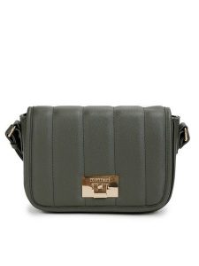 Monnari Torebka TORIMP0-24Z-BAG4020-K008D000 Zielony. Zielone listonoszki Monnari, bez wzorów, ze skóry, bez dodatków. Za 109,99 zł.