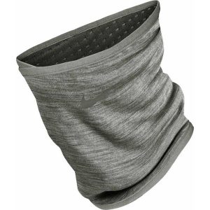 Komin treningowy Nike Run Therma Sphere 3.0. Szare szaliki Nike, bez wzorów. Za 59,99 zł.