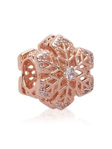 Pandora Pozłacany charms z cyrkoniami rozmiar: onesize. Czerwone zawieszki Pandora, z cyrkonią, metalowe. Za 273,59 zł.
