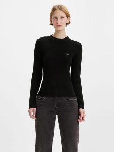 Levi's Koszulka w kolorze czarnym rozmiar: XL. Czarne bluzki Levi's®, s, bez wzorów, bez kołnierzyka, bez ramiączek. Za 137,95 zł.