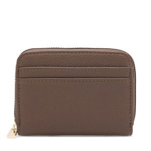 Portfel Jenny Fairy. Brązowe portfele Jenny Fairy, bez wzorów. Za 49,99 zł.