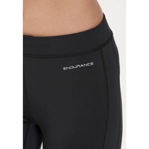 Długie legginsy damskie Endurance Zenta. Czarne legginsy ENDURANCE, bez wzorów, długie. Za 119,99 zł.