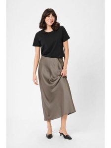 Kaffe Spódnica w kolorze szarobrązowym rozmiar: 42. Brązowe spódnice Kaffe, na co dzień, bez wzorów, maxi. Za 104,99 zł.