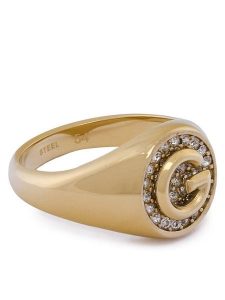 Guess Pierścionek JUBR05 449JW Złoty. Żółte pierścionki Guess, metalowe. Za 199,99 zł.