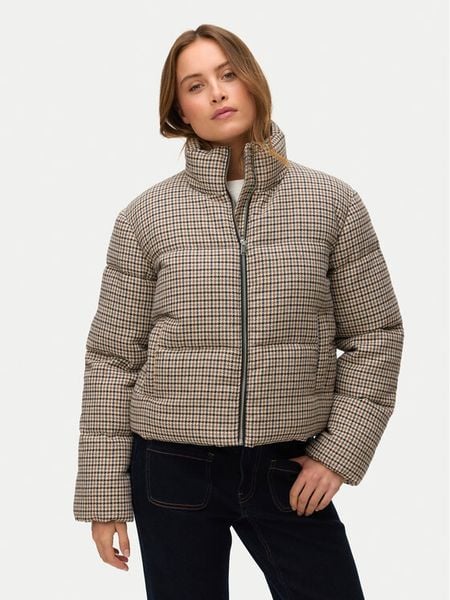 Vero Moda Kurtka zimowa Lyon 10334968 Beżowy Regular Fit. Brązowe kurtki Vero Moda, na zimę, xl, bez wzorów, z syntetyku, bez kaptura. Za 319,99 zł.