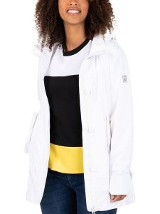 Timezone Parka w kolorze białym rozmiar: M. Białe płaszcze Timezone, m, bez wzorów, bez kaptura. Za 166,88 zł.