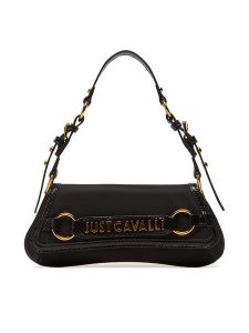 Just Cavalli Torebka 78RA4BI4 ZSB88 Czarny. Czarne torebki klasyczne Just Cavalli, bez wzorów, ze skóry, bez dodatków. Za 319,99 zł.