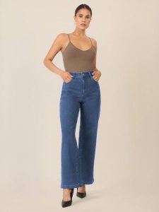 APART Dżinsy - Comfort fit - w kolorze niebieskim rozmiar: 38. Niebieskie jeansy Apart, bez wzorów, z podwyższonym stanem. Za 219,95 zł.