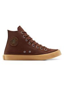 Converse Sneakersy "Chuck Taylor All Star Hi" w kolorze brązowym rozmiar: 39. Brązowe trampki Converse, bez wzorów, za kostkę, bez zapięcia. Za 209,95 zł.