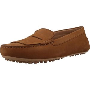 Buty GEOX D KALISTENA Brązowy. Brązowe buty trekkingowe Geox, ze skóry, bez zapięcia. Za 460,99 zł.
