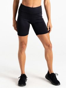 Dare 2b Szorty sportowe "Upbeat" w kolorze czarnym rozmiar: 40. Czarne spodenki sportowe Dare 2b, bez wzorów, z materiału, outdoorowe. Za 100,99 zł.