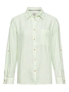 Camel Active Bluzka w kolorze zielonym rozmiar: M. Zielone bluzki Camel Active, m, bez wzorów, z bawełny, bez kołnierzyka, bez ramiączek. Za 149,31 zł.