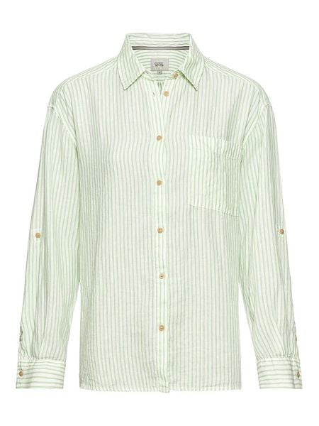 Camel Active Bluzka w kolorze zielonym rozmiar: M. Zielone bluzki Camel Active, m, bez wzorów, z bawełny, bez kołnierzyka, bez ramiączek. Za 166,88 zł.