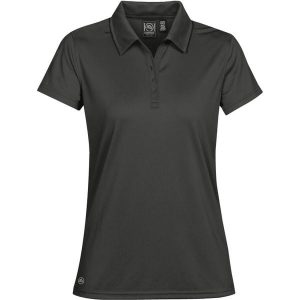 Damska Koszulka Polo H2XDRY. Szare koszulki sportowe STORMTECH, bez wzorów, bez ramiączek. Za 89,99 zł.