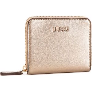 Mały Portfel Damski LIU JO - S Zip Around A19158 E0040 Gold 00529. Portfele marki Liu Jo. Za 259,00 zł.