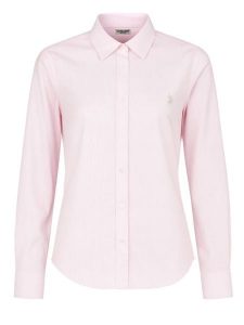 U.S. Polo Assn. Koszula - Slim fit - w kolorze jasnoróżowym rozmiar: L. Różowe koszule U.S. Polo Assn., l, bez wzorów, z bawełny, bez kołnierzyka, bez ramiączek. Za 160,96 zł.