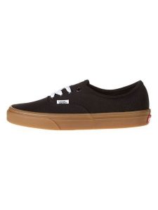 Vans Sneakersy "Authentic" w kolorze czarno-jasnobrązowym rozmiar: 35. Brązowe trampki Vans, bez wzorów, bez zapięcia. Za 114,17 zł.