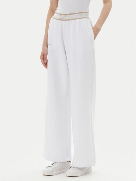 EA7 Emporio Armani Spodnie dresowe 7W000281 AF12501 U0002 Beżowy Regular Fit. Brązowe spodnie dresowe EA7 Emporio Armani, xxl, bez wzorów, z dresówki. Za 249,99 zł.