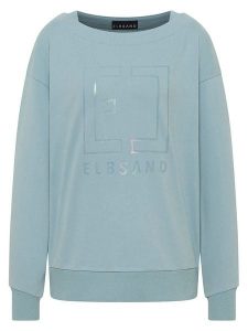 ELBSAND Bluza "Fenja" w kolorze błękitnym rozmiar: L. Niebieskie bluzy ELBSAND, l, bez wzorów, bez kaptura. Za 176,08 zł.
