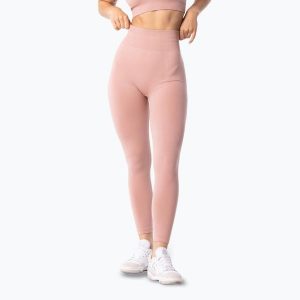 Legginsy treningowe damskie Carpatree Simply Seamless. Czerwone legginsy Carpatree, bez wzorów, z elastanu, długie. Za 129,99 zł.