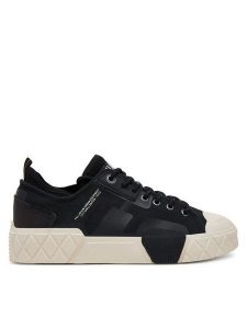 Palladium Trampki Ace City Shell Lo 2 74452-008-M Czarny. Czarne trampki Palladium, bez wzorów, z materiału, bez zapięcia. Za 369,99 zł.
