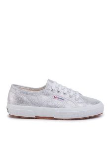Superga Trampki 2750 Lamew S001820 Srebrny. Szare trampki Superga, bez wzorów, z materiału, bez zapięcia. Za 219,99 zł.