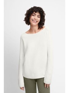 Cinque Sweter ''Ciella'' w kolorze białym rozmiar: XXL. Białe swetry oversize Cinque, xxl, bez wzorów, ze splotem, bez ramiączek. Za 144,95 zł.